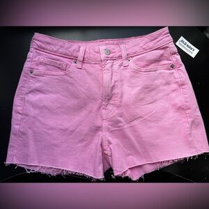 NWT Old Navy High-Waisted OG Jean Cut-Off Shorts Size 6